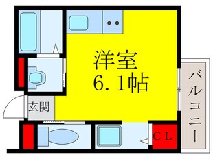 ユーハイツ住吉の物件間取画像